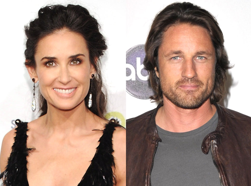 Demi Moore é vista com homem mais novo... E começam os boatos sobre um